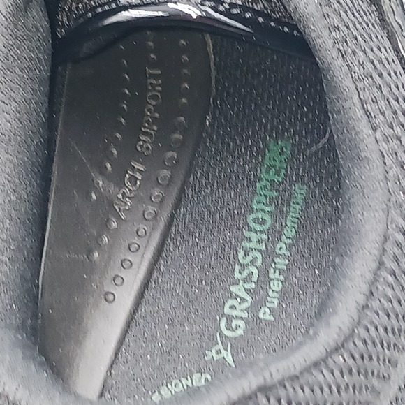 Grasshoppers‎ Shoes Womens 10 M Lace Sneakers Black Fabric EH32347 - Picture 7 of 14